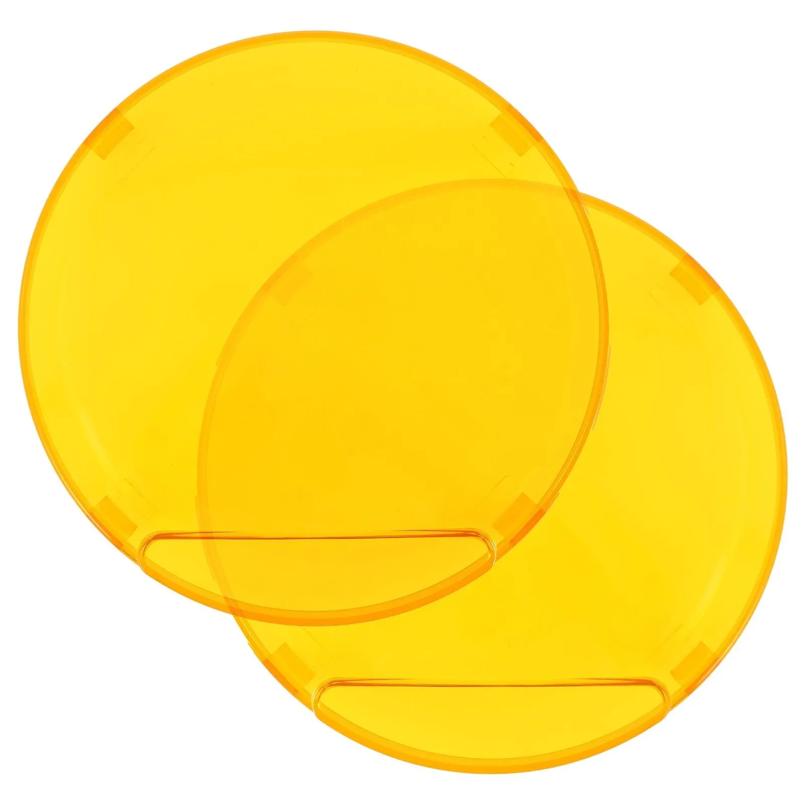 (2pcs/set) 9 Inch Round LED Driving Light Amber Cover Light Shield Cover