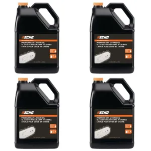 (4 Pack) 1 Gallon ECHO Bar and Chain Oil 6459007