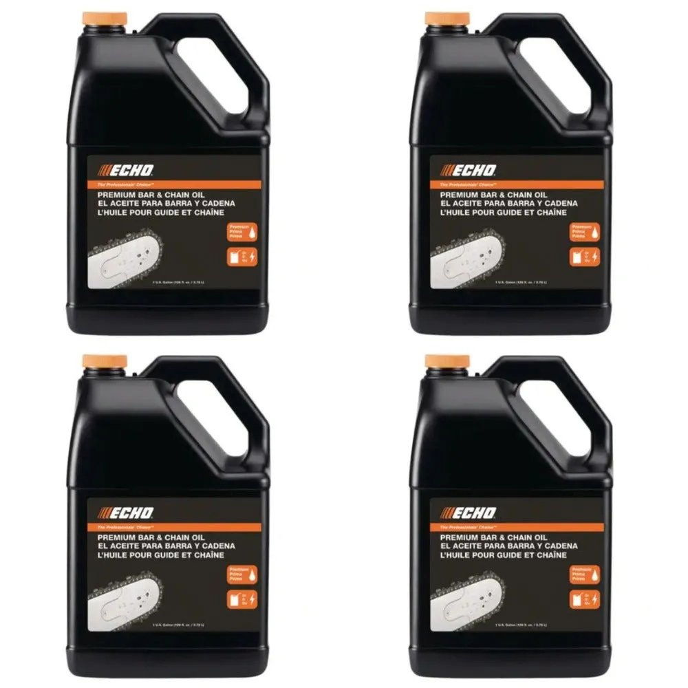 (4 Pack) 1 Gallon ECHO Bar and Chain Oil 6459007