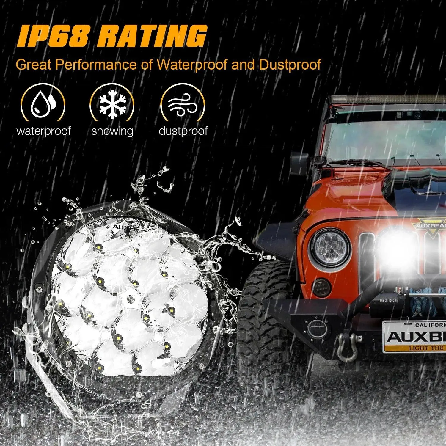 8.5 Inch 150W Off Road Lights LED Driving Lights