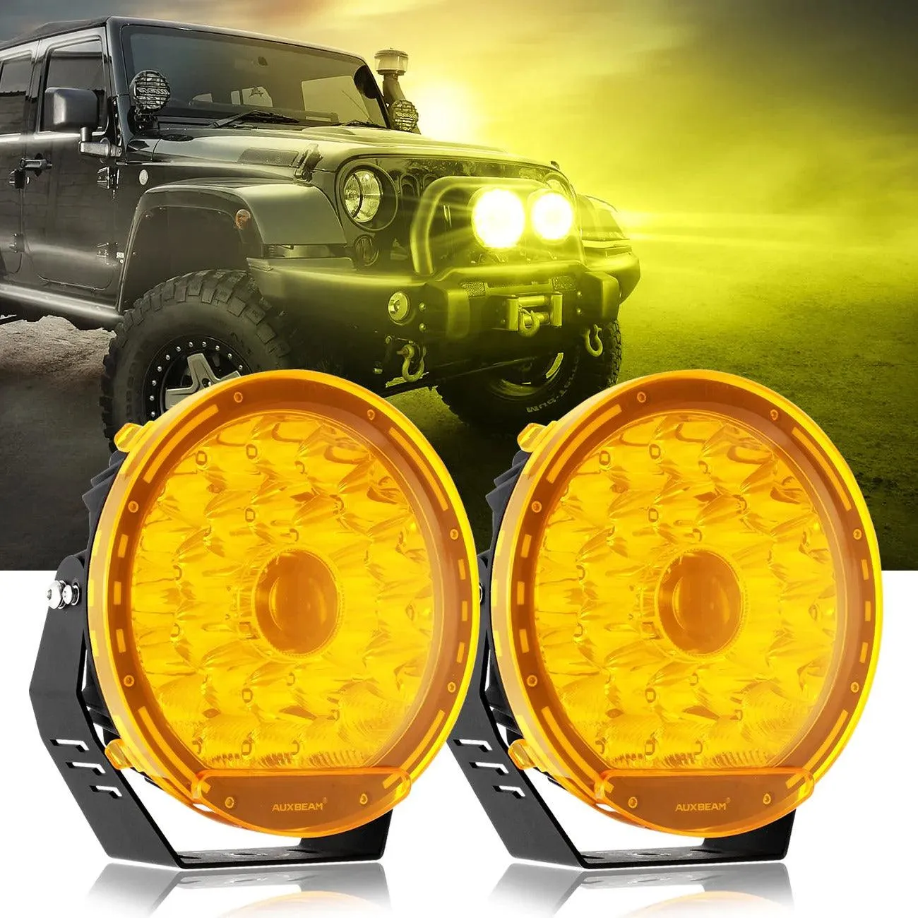 9 Inch 270W 360-PRO Series LED Driving Lights