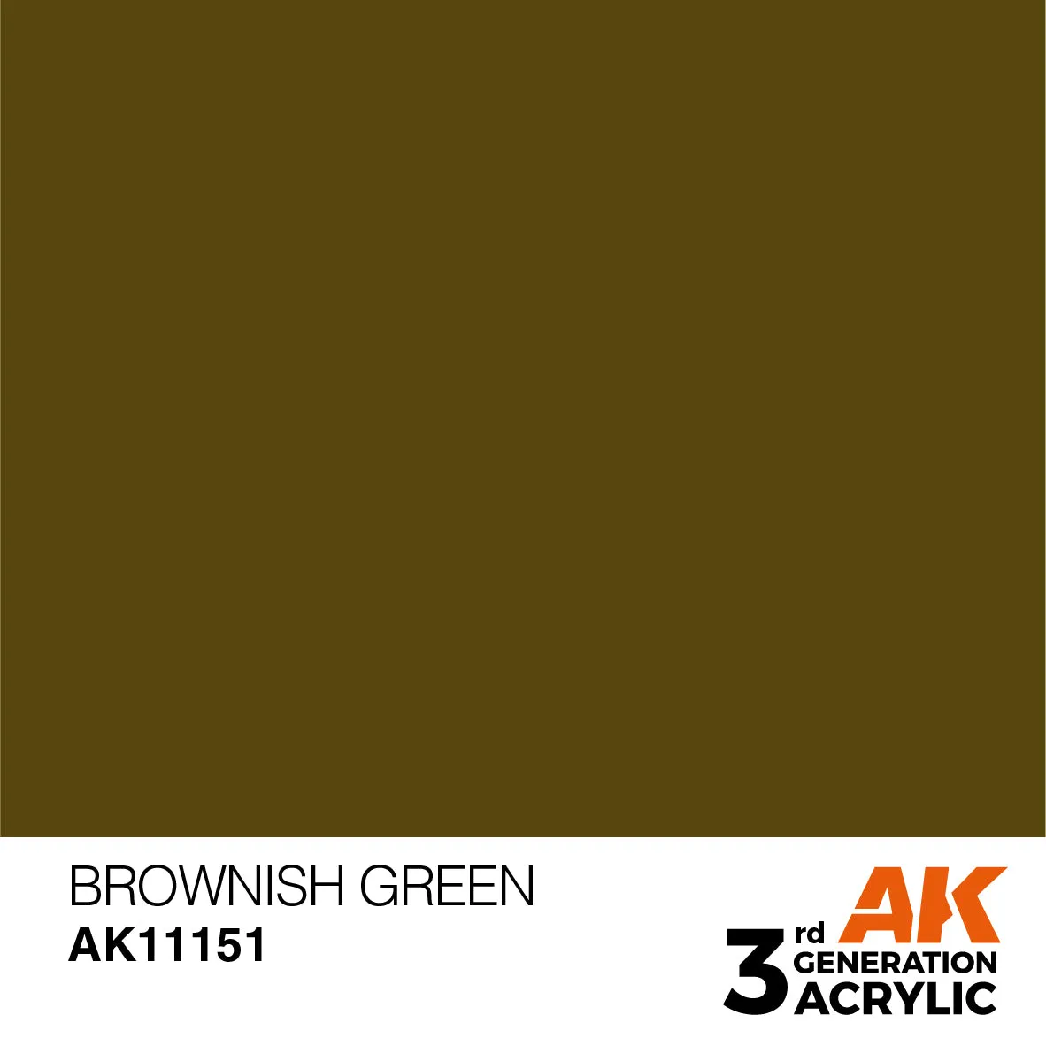 AK 3rd Gen acrylic paints: Light Green 141 - Black Green 160