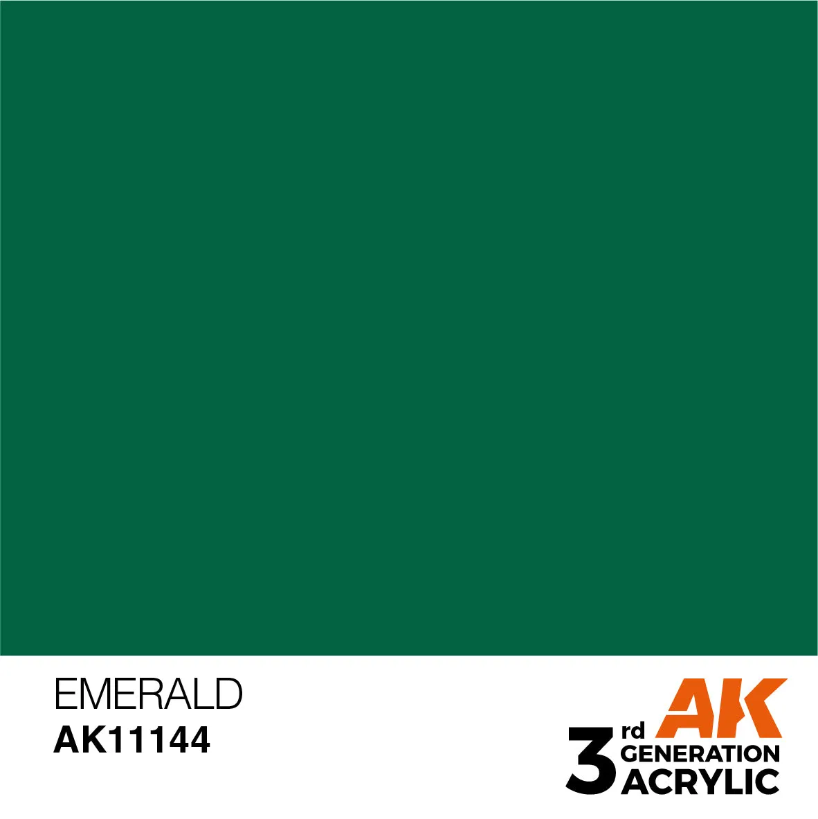 AK 3rd Gen acrylic paints: Light Green 141 - Black Green 160