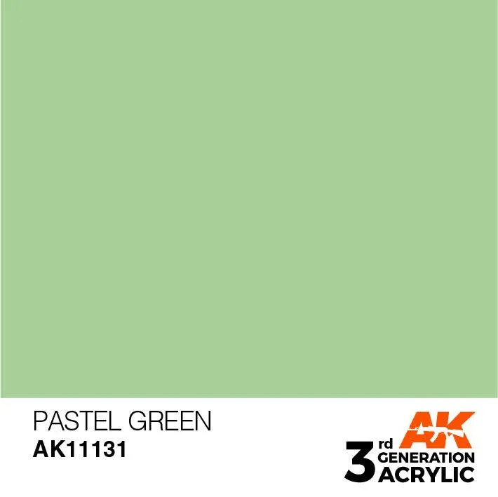 AK Interactive AK11131 3G Pastel Green Acrylic Paint 17ml