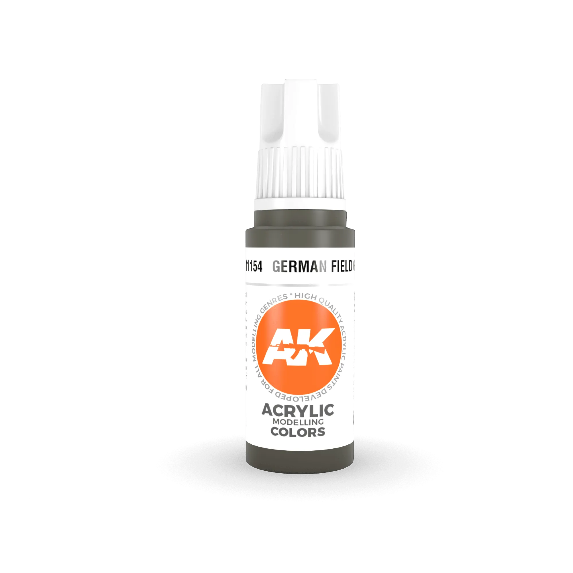 AK Interactive AK11154 3G German Field Gray Acrylic Paint 17ml