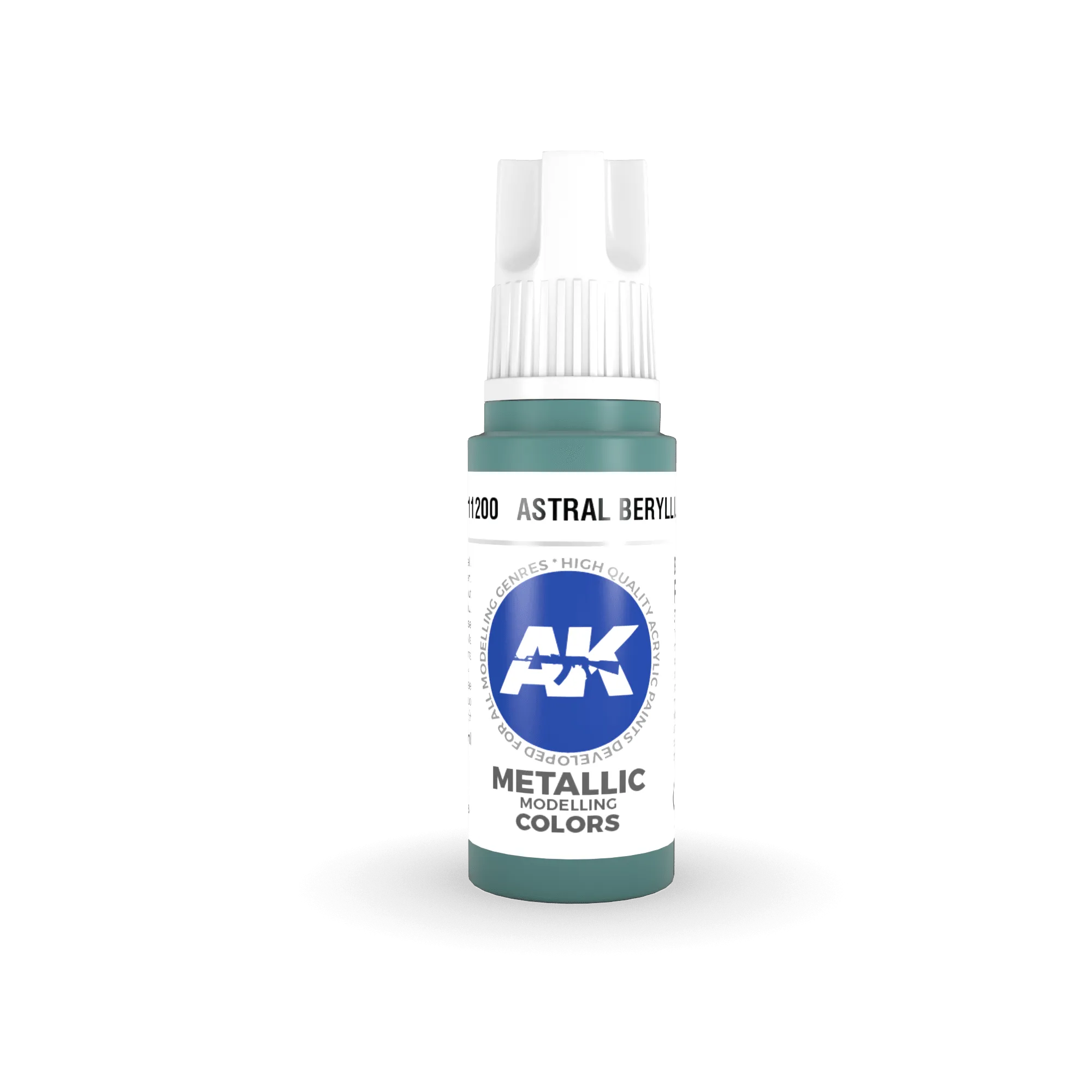 AK Interactive AK11200 3G Astral Beryllium Acrylic Paint 17ml