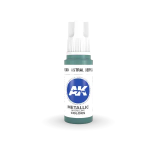 AK Interactive AK11200 3G Astral Beryllium Acrylic Paint 17ml