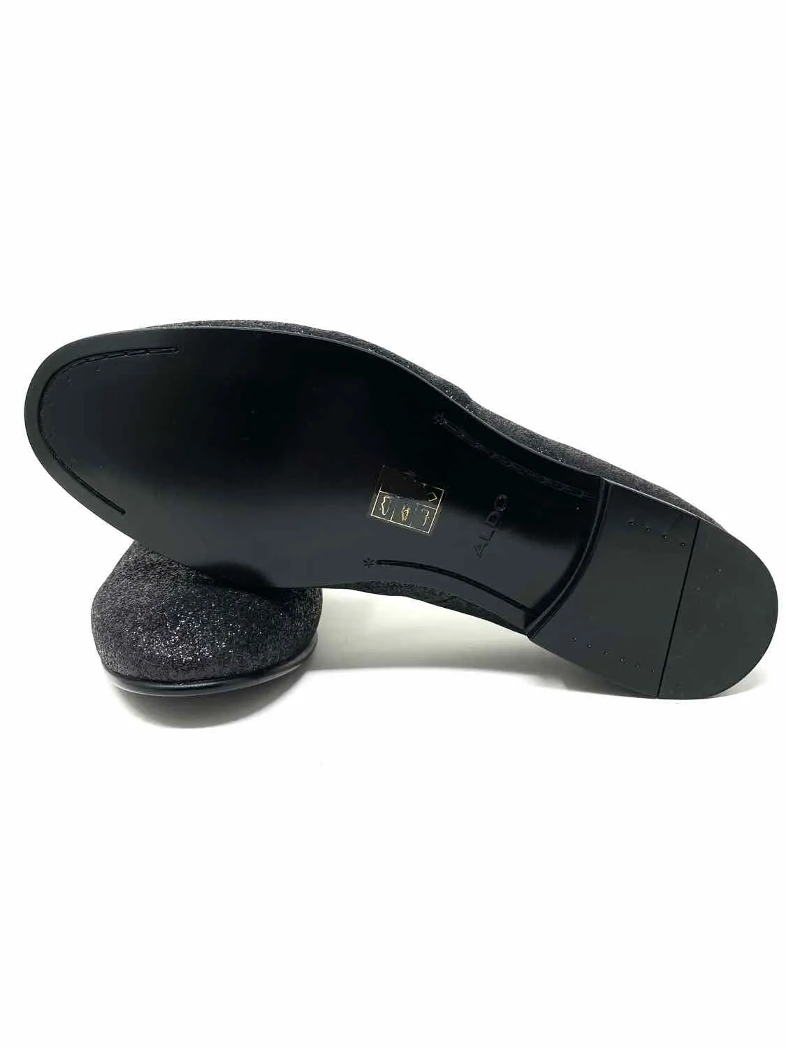 Aldo Men's Black tuxedo Glitter Dress Shoes