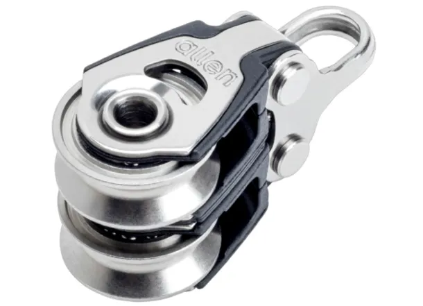 Allen 20mm Double High Load Stainless Steel Sheave Block
