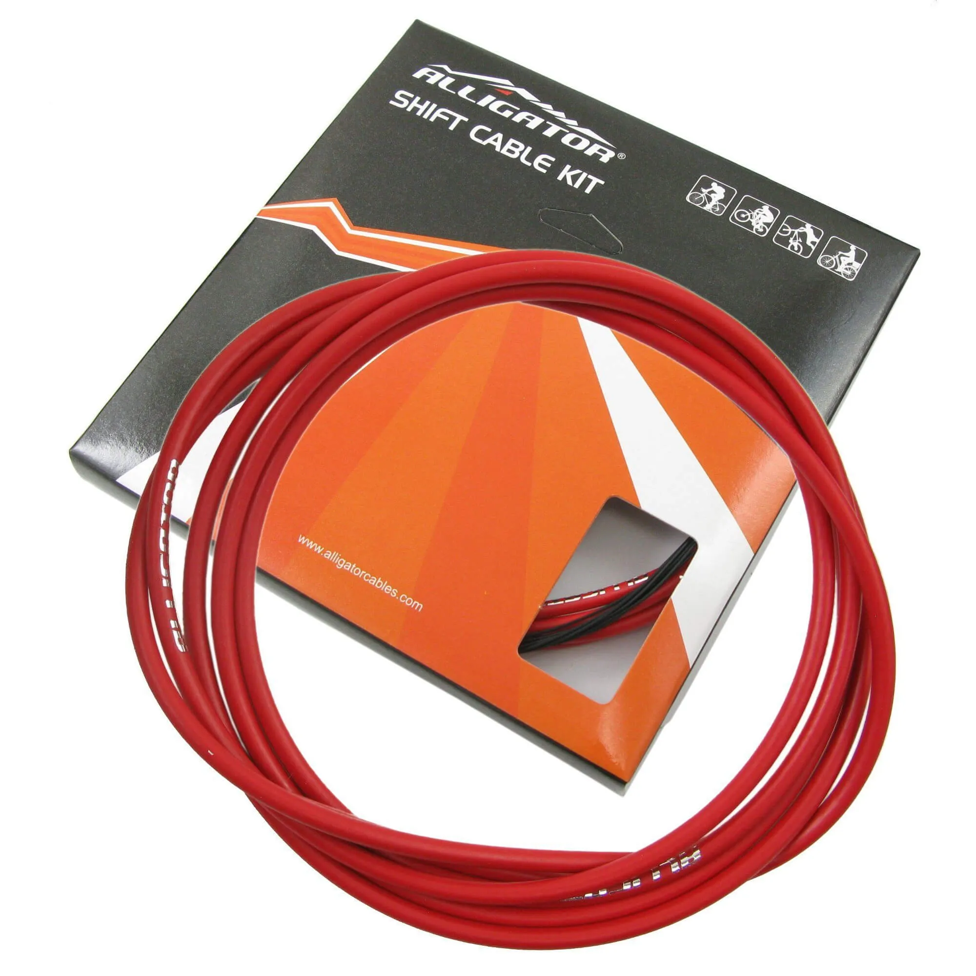 Alligator Premium Super Fortress 5mm Shift Housing & PTFE Cable Set