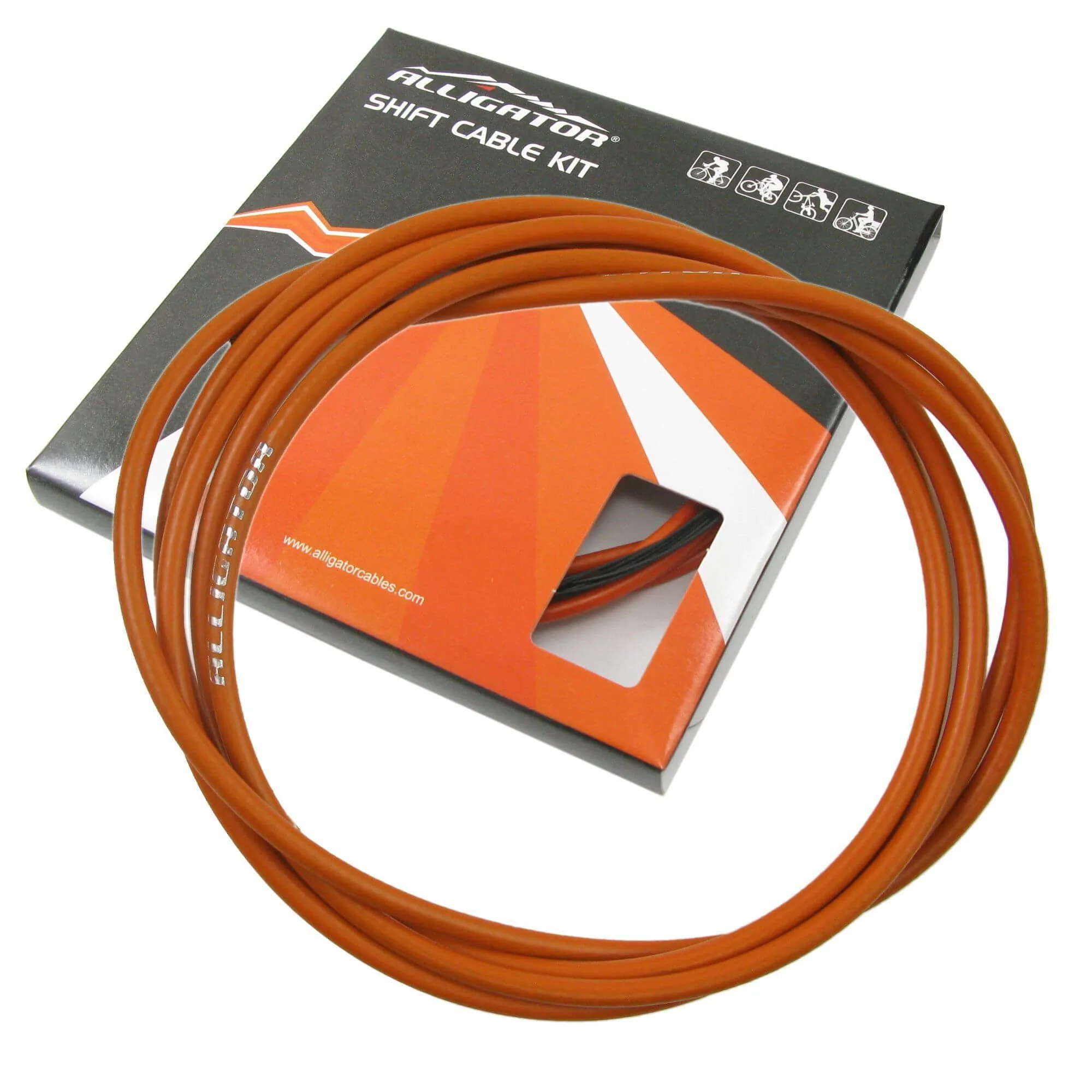 Alligator Premium Super Fortress 5mm Shift Housing & PTFE Cable Set