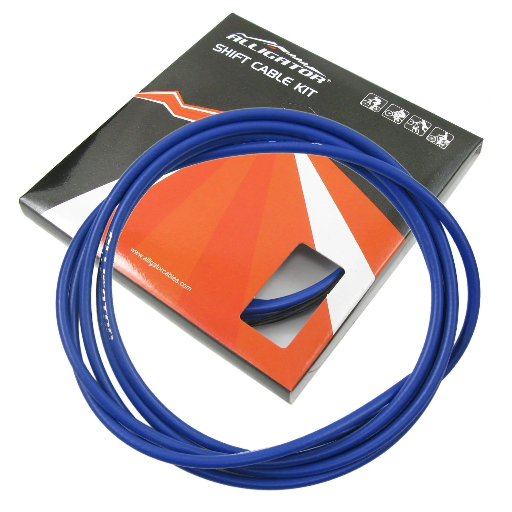 Alligator Premium Super Fortress 5mm Shift Housing & PTFE Cable Set