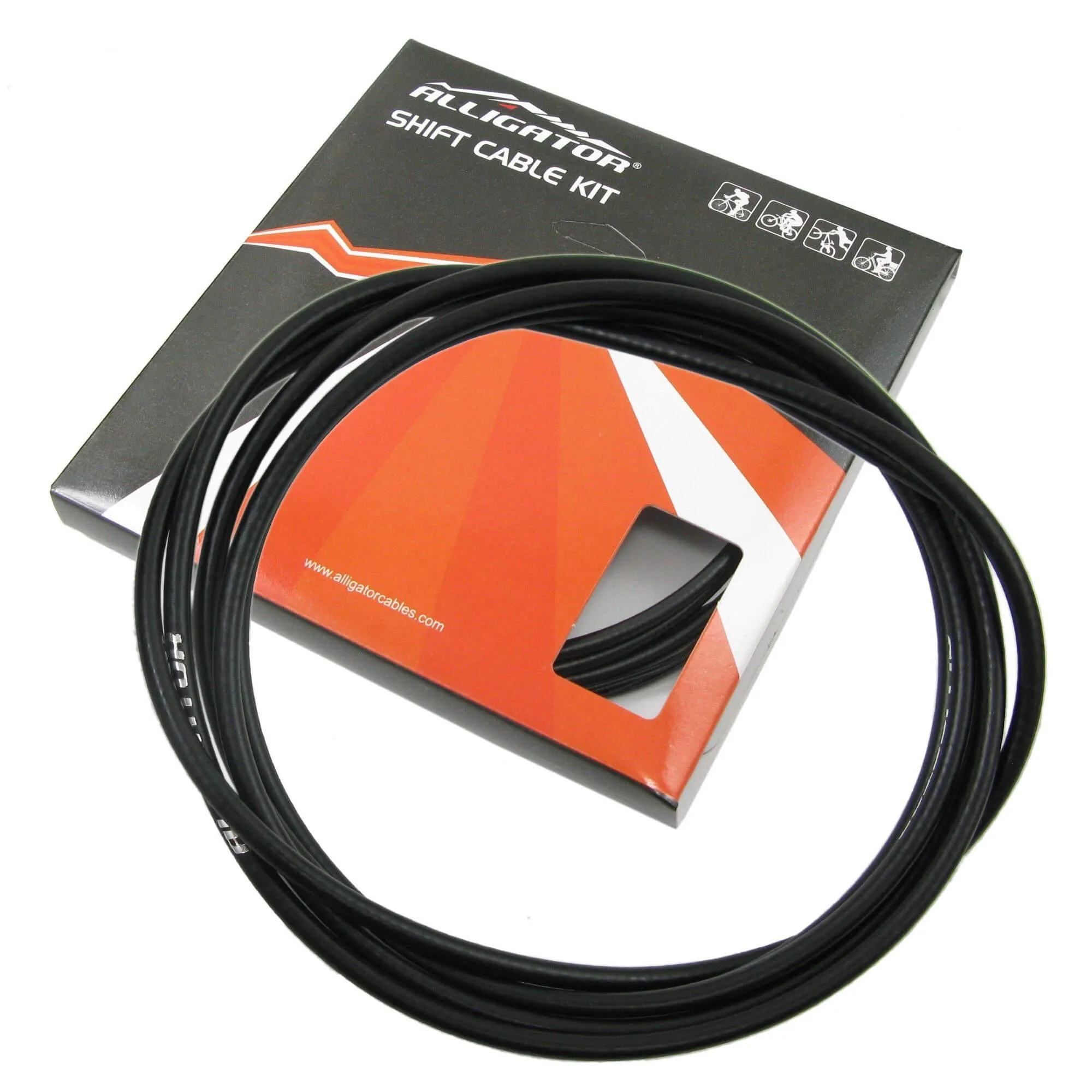 Alligator Premium Super Fortress 5mm Shift Housing & PTFE Cable Set