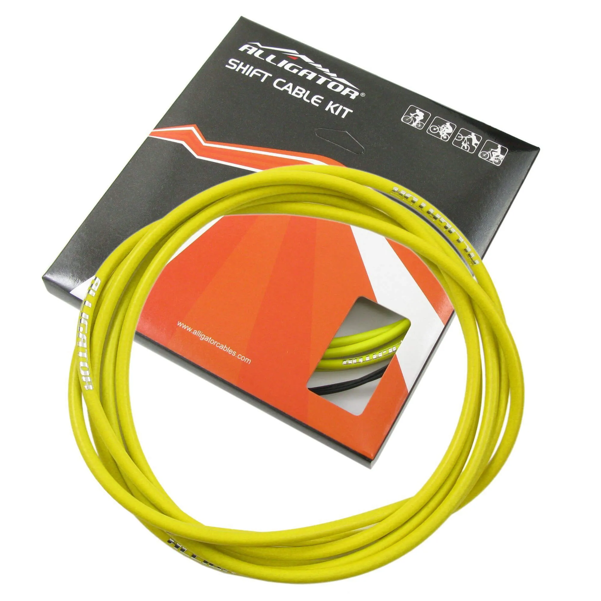 Alligator Premium Super Fortress 5mm Shift Housing & PTFE Cable Set