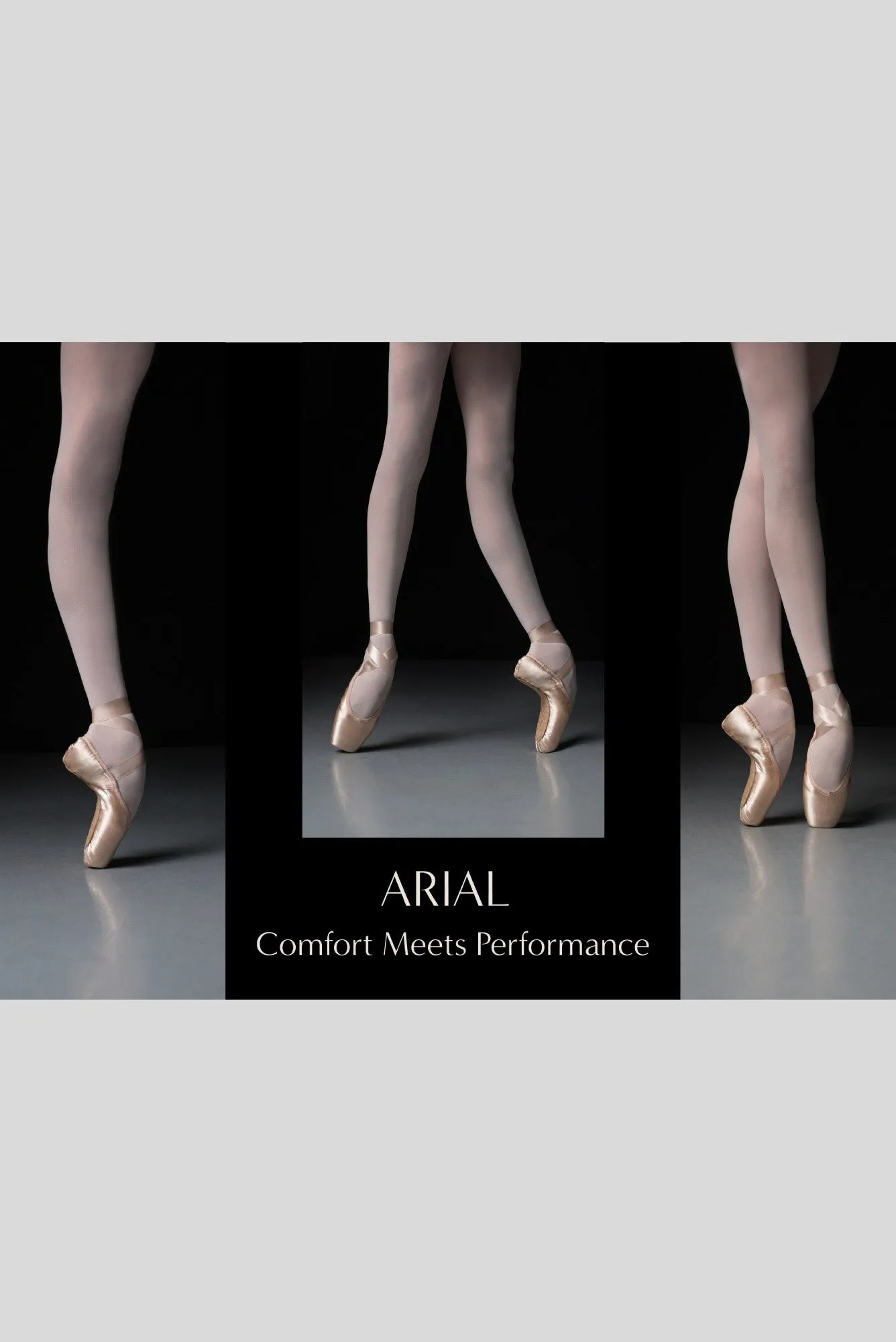 Arial -- Women's Pointe Shoe -- Pink Satin