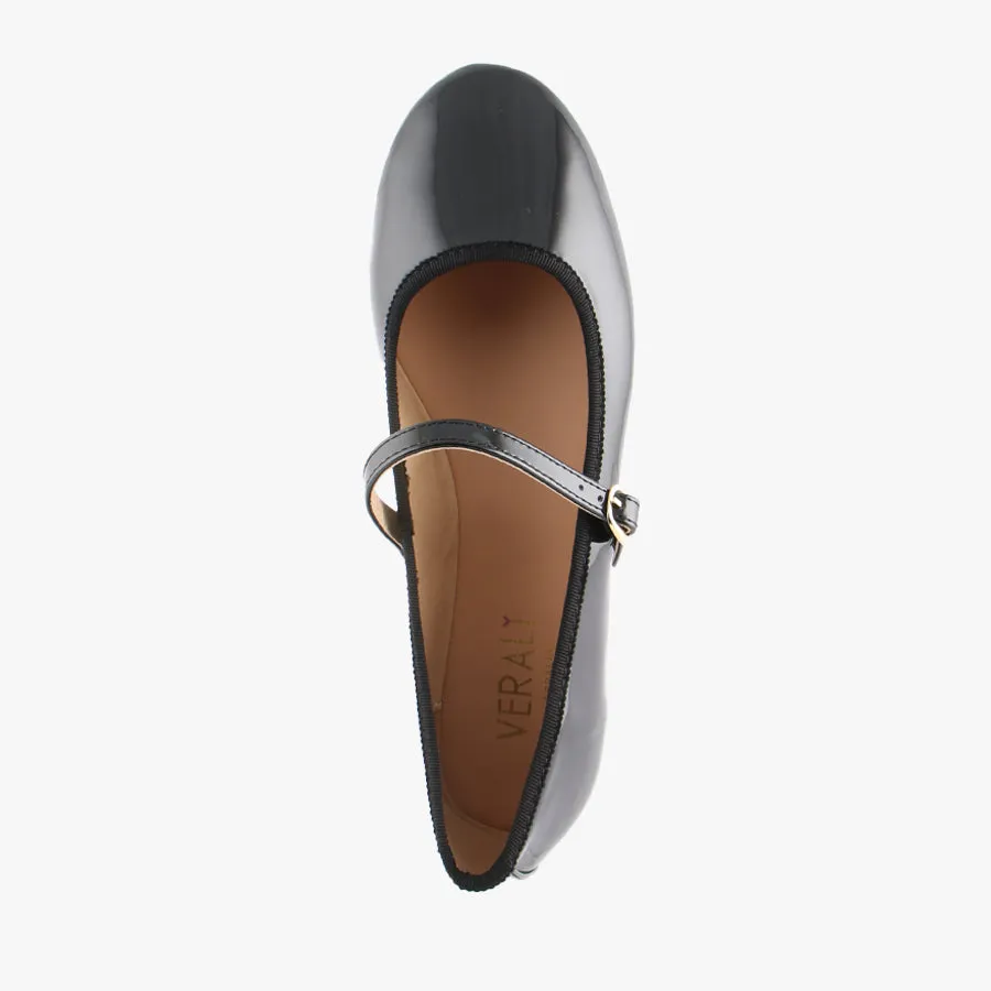 BAMBI BLACK PATENT