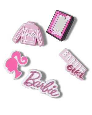 Barbie Pink Jibbitz (5 Pack) in Assorted