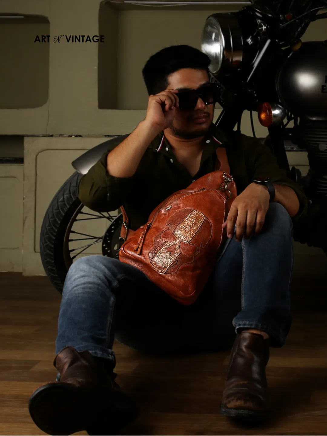 Beauty And The Beast: Biker Crossover Backpack