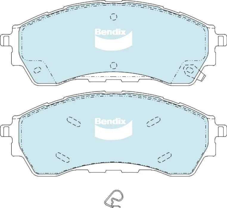 Bendix Brake Pad Set - 4WD / SUV DB2379ULT4WD