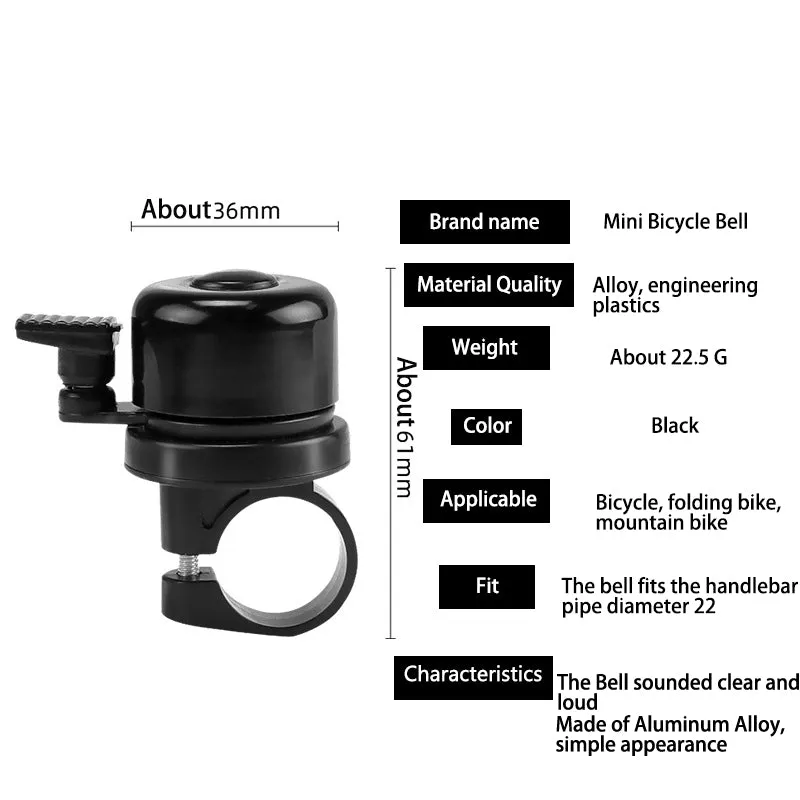 Bicycle Bell and tracker holder