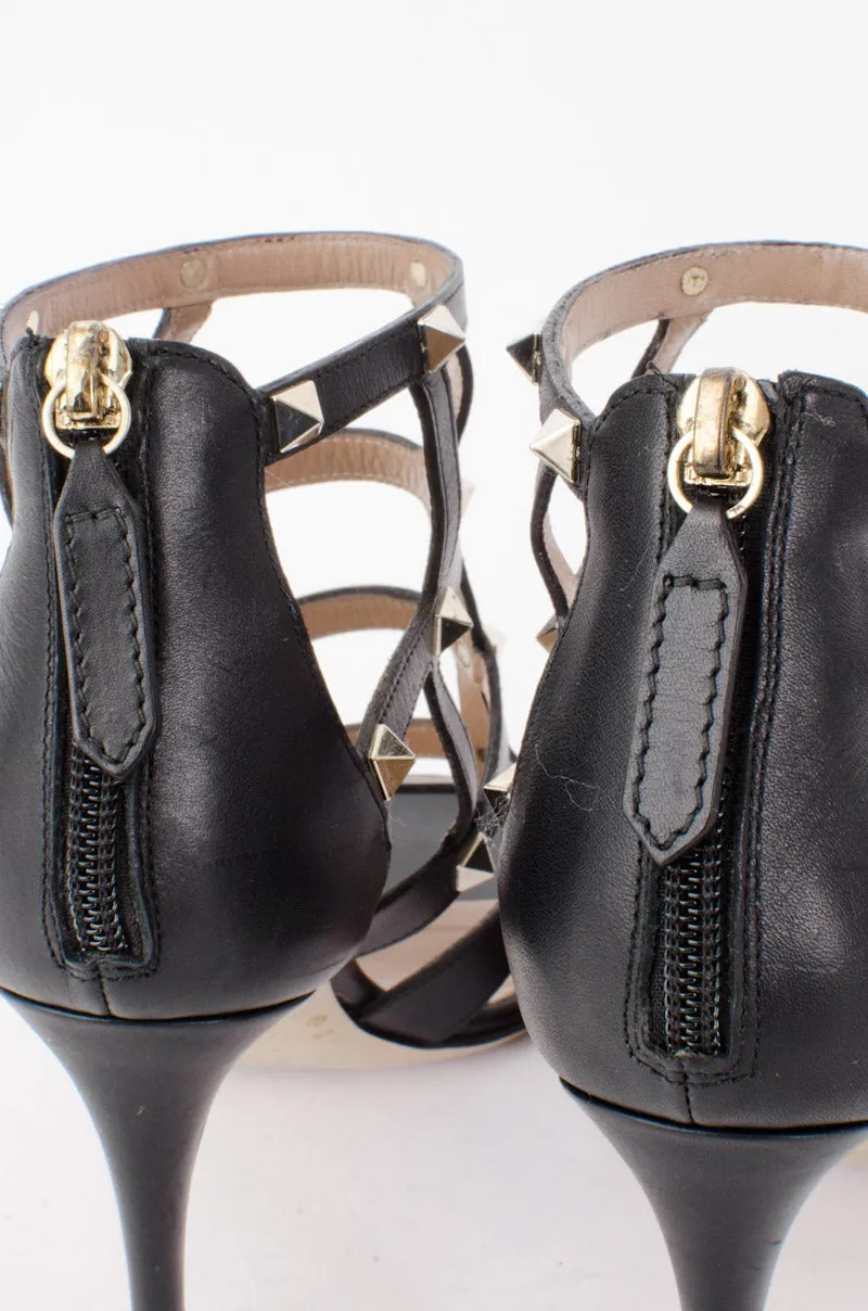 BLACK CAGED ROCKSTUDS