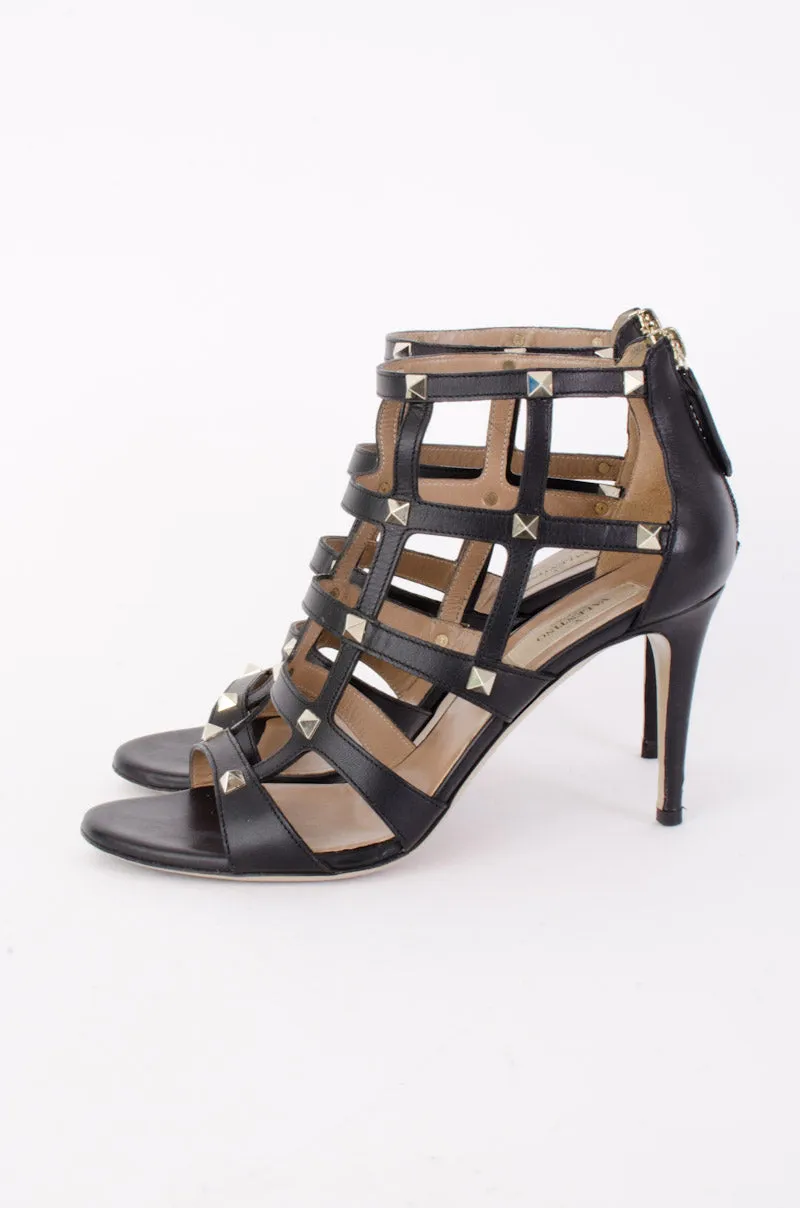 BLACK CAGED ROCKSTUDS