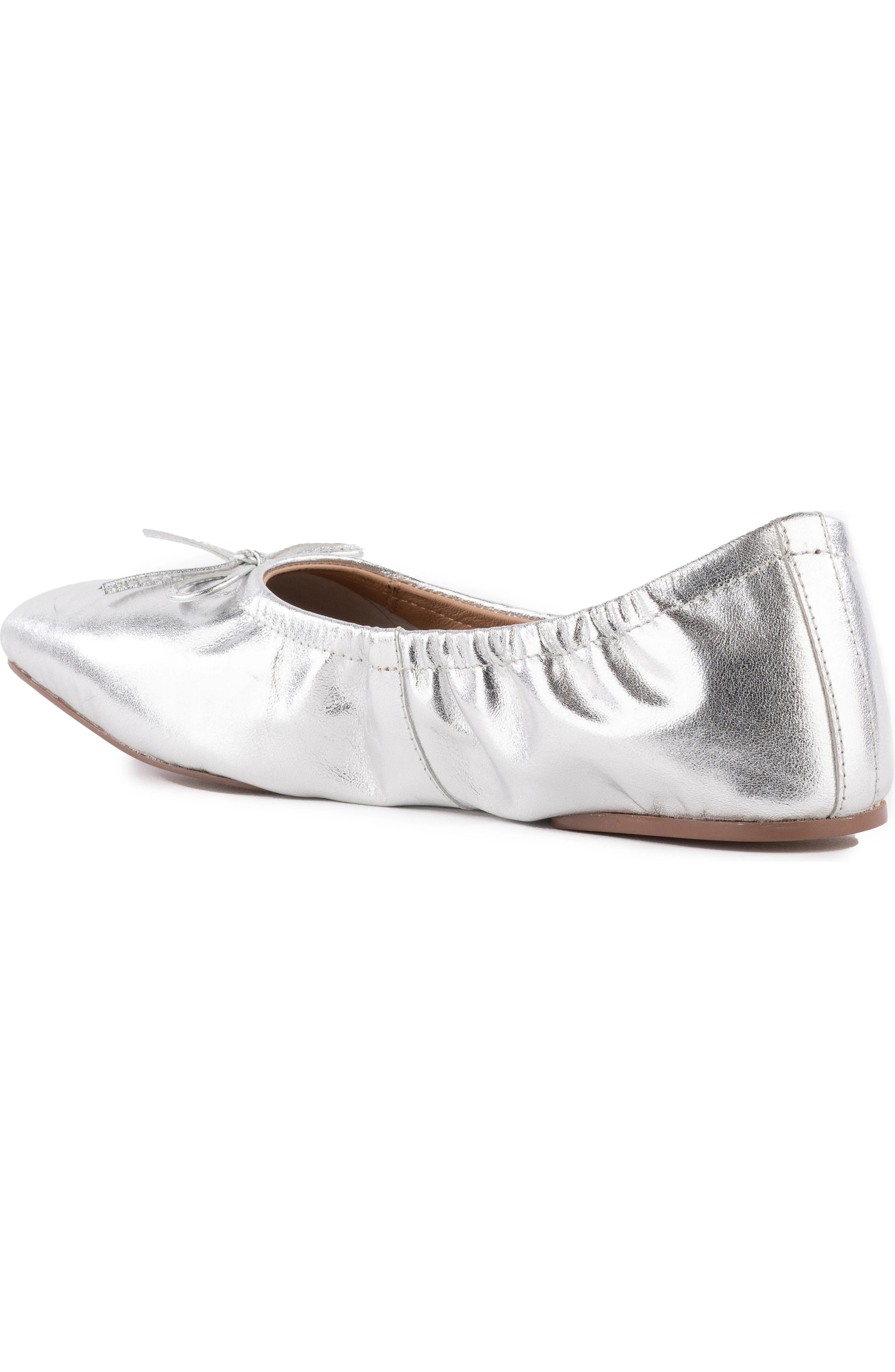 Breathless Ballet Flat - Silver