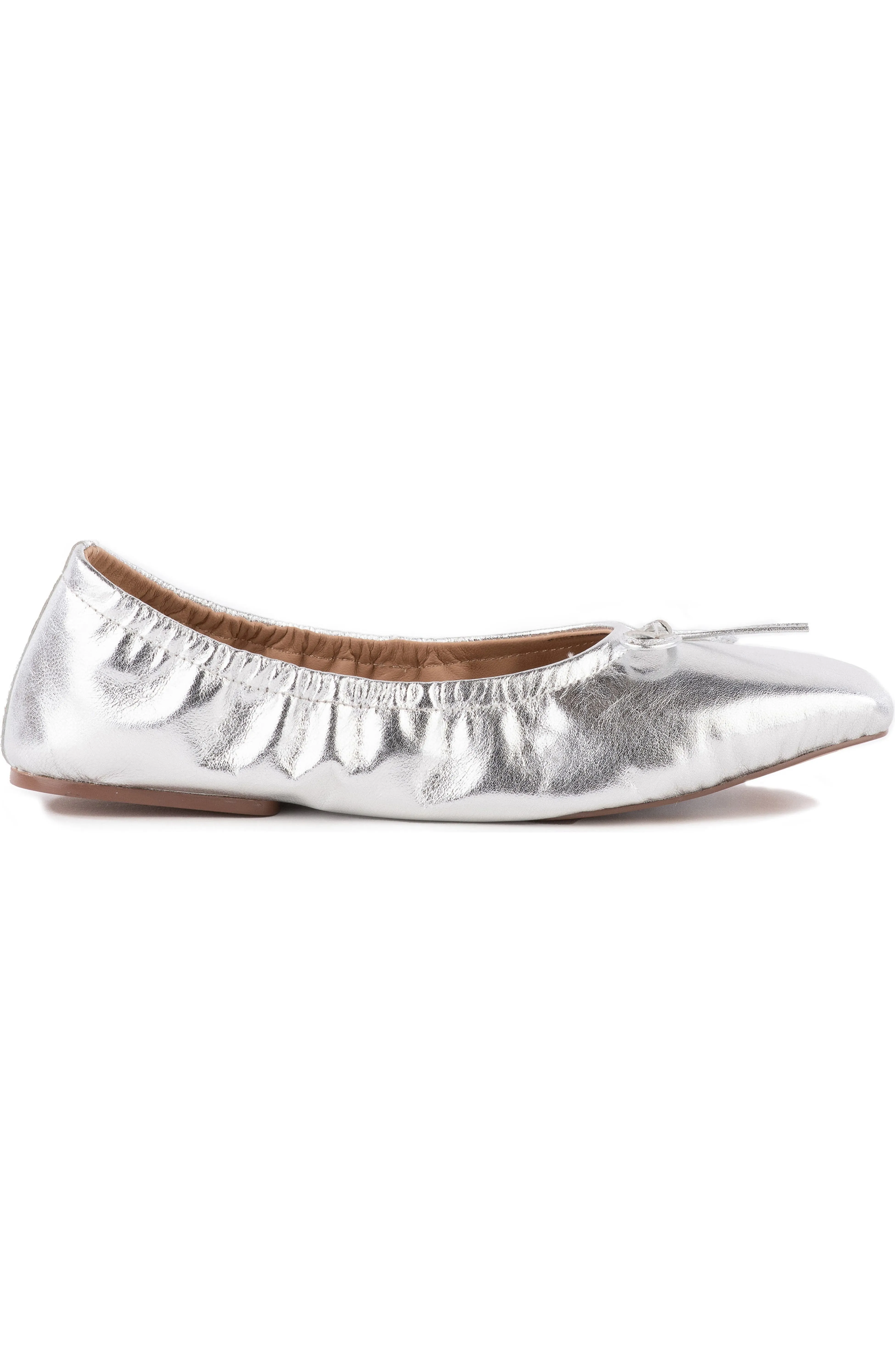 Breathless Ballet Flat - Silver