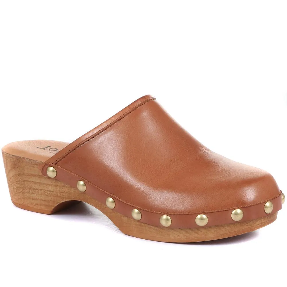 Bronx Leather Clogs - BRONX / 320 263