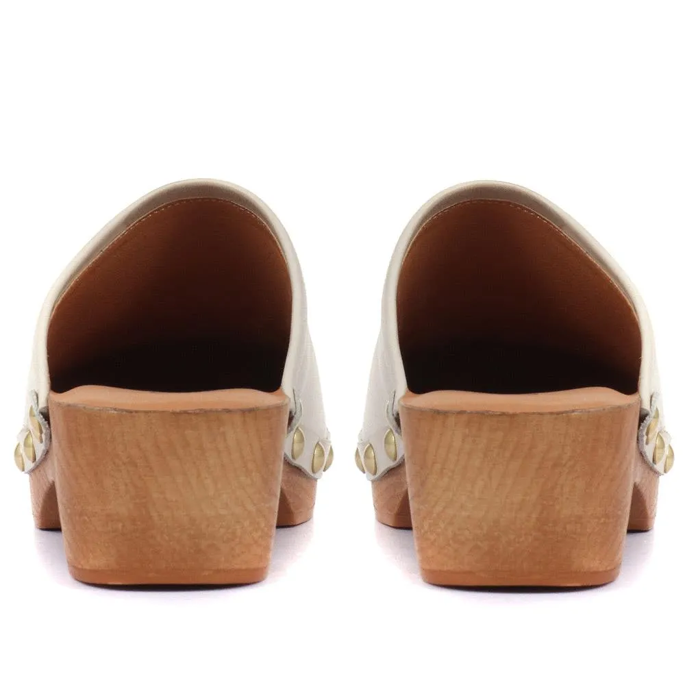 Bronx Leather Clogs - BRONX / 320 263