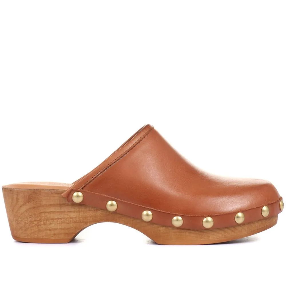 Bronx Leather Clogs - BRONX / 320 263