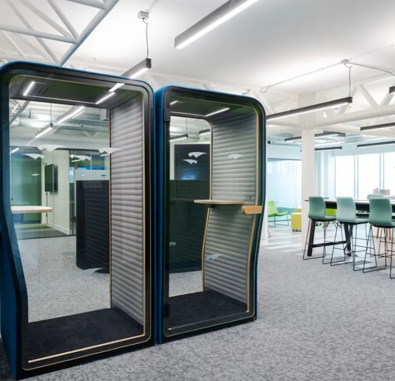 BuzziNest - Sound Reducing Privacy Booth