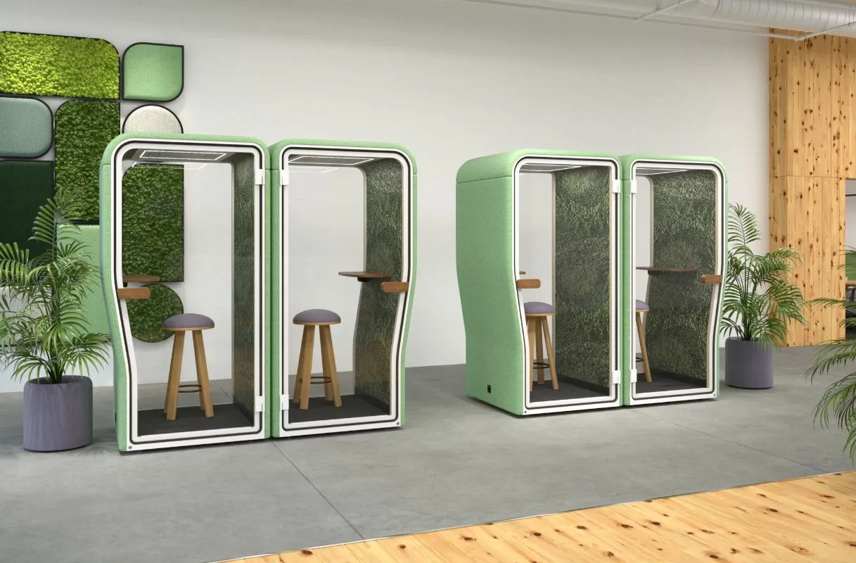 BuzziNest - Sound Reducing Privacy Booth