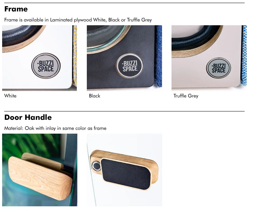 BuzziNest - Sound Reducing Privacy Booth
