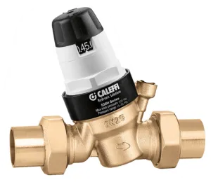 Caleffi 535350HA 3/4" FNPT  PresCal™ Pressure Reducing Valve, w/out Gauge (low lead, pre-adjustable)