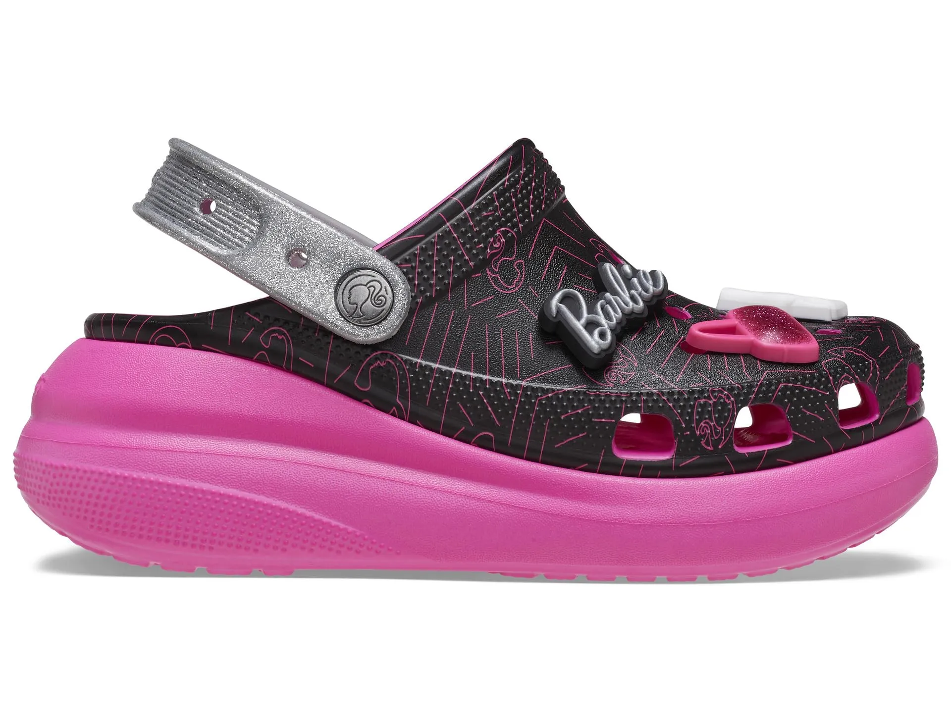 Crocs Barbie Crush Clog, black