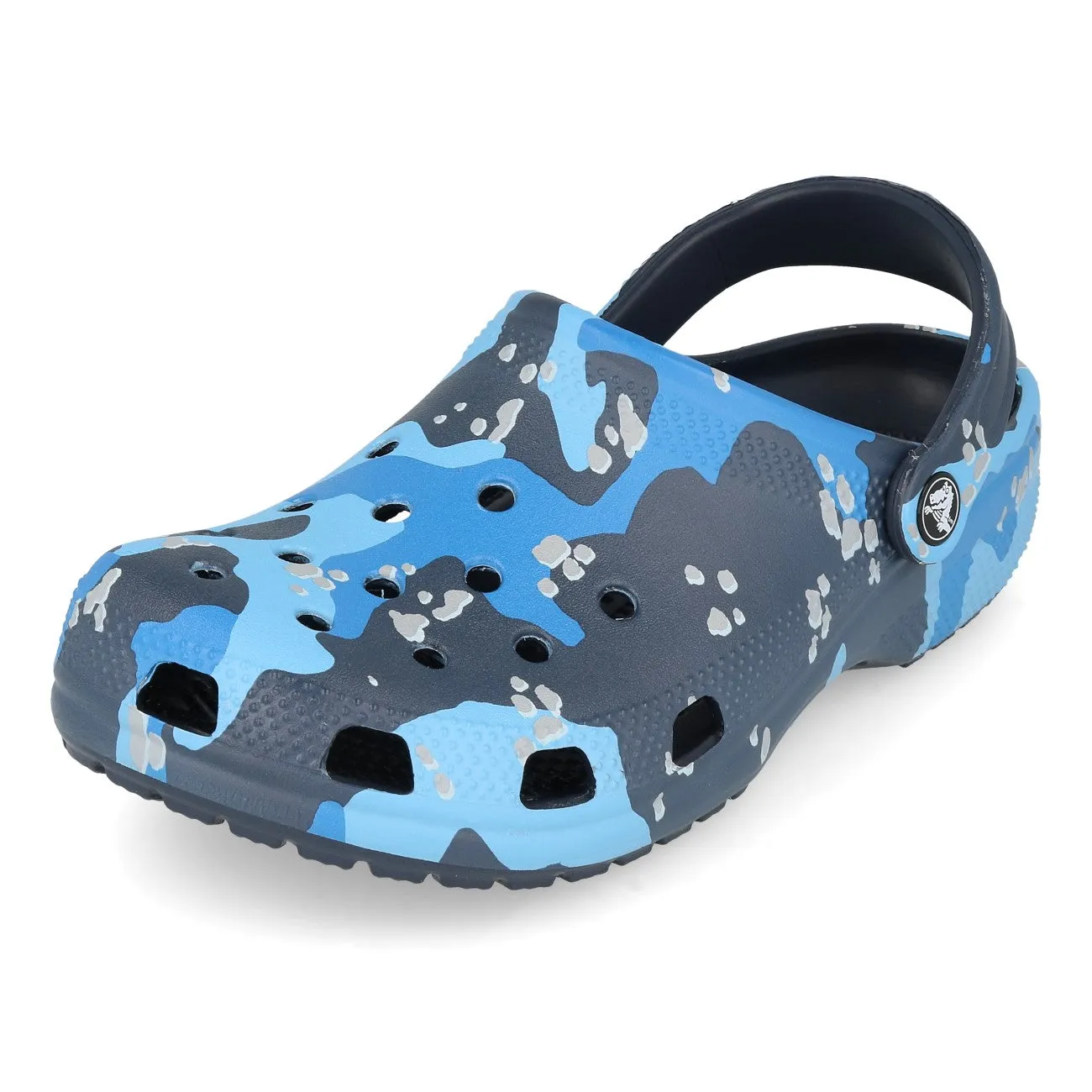 Crocs Classic Printed Camo Clog Navy Multi