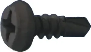 Daggerz 7" x 7/16" Phillips Pan Framing Phosphate Self Drill Screws - 3600 Qty