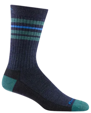 Darn Tough Letterman Crew Lightweight Lifestyle Sock (Men's) - Denim