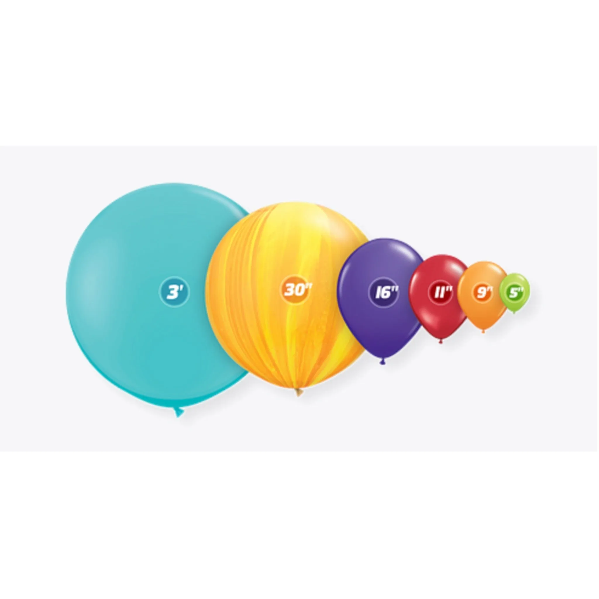 Deluxe Sunset Orange | 11 Inch | Sempertex Latex Balloons | Package of 10