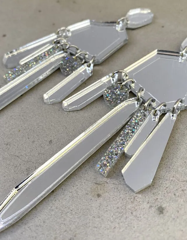Drop Earrings Silver
