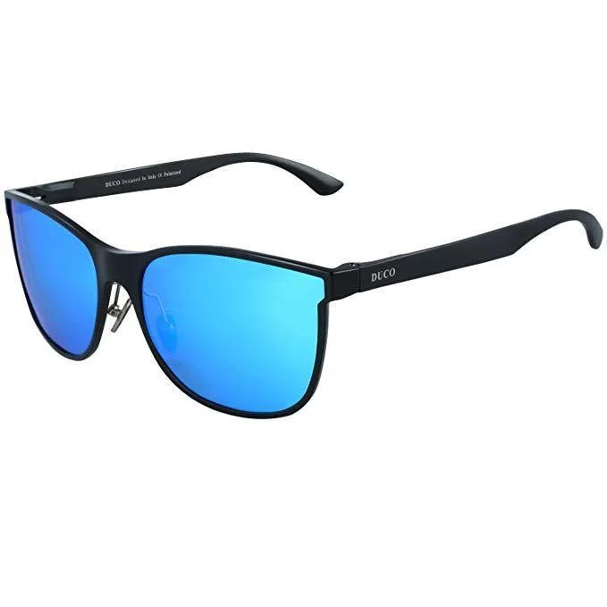DUCO Polarized Driving Sunglasses Rimmed Glasses UV400 protection 8205