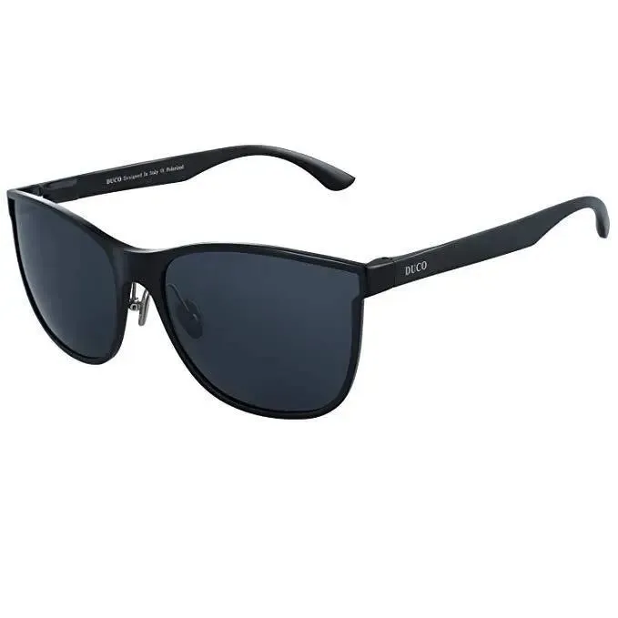 DUCO Polarized Driving Sunglasses Rimmed Glasses UV400 protection 8205