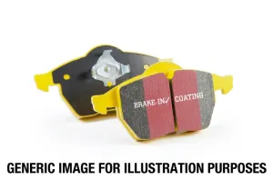 EBC 15  Fiat 500X 1.4 Turbo Yellowstuff Rear Brake Pads