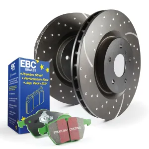 EBC Brakes S10KF1450 S10 Kits Greenstuff 2000 and GD Rotors