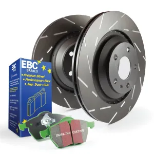 EBC Brakes S2KF1545 S2 Kits Greenstuff 2000 and USR Rotors