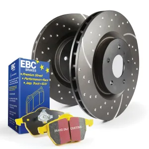 EBC Brakes S5KR1228 S5 Kits Yellowstuff And GD Rotors