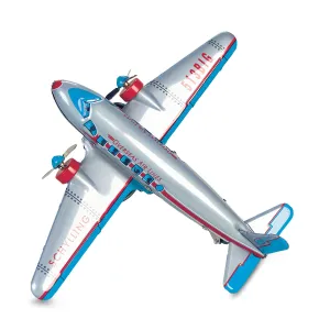 Friction Powered Tin Airplane
