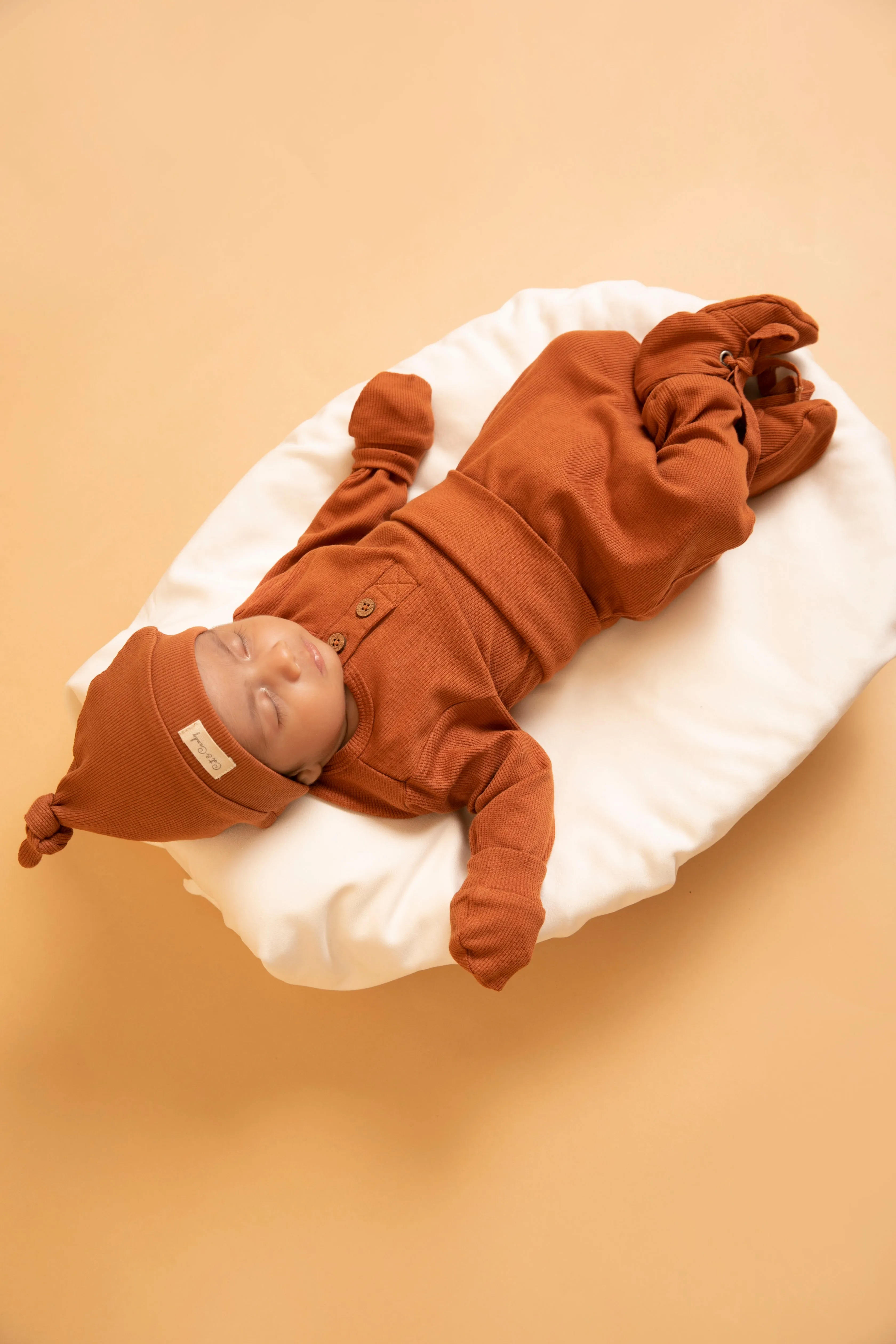 Ginger Organic Full Sleeve Bodysuit - Pack Of 5