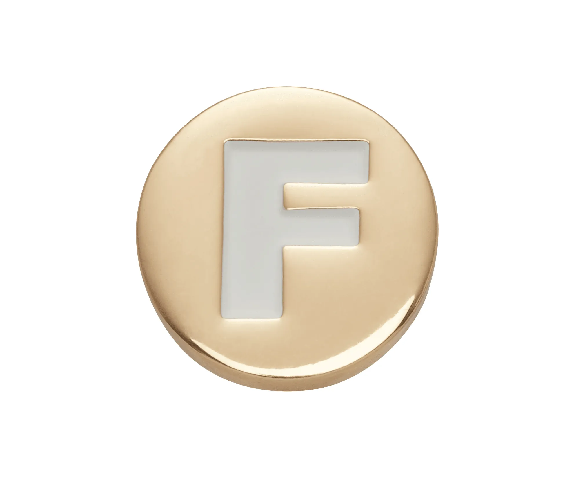Gold Letter F
